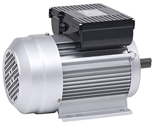 vidaXL Motore Elettrico Monofase Alluminio 1,5kW/2HP 2 Poli 2800 RPM Generico