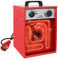 NAIZY Termoventilatore Professionale 5KW, 400V Riscaldatore Elettrico Con Termostato e 4 Livelli di Riscaldamento, Protezione da Sovraccarico