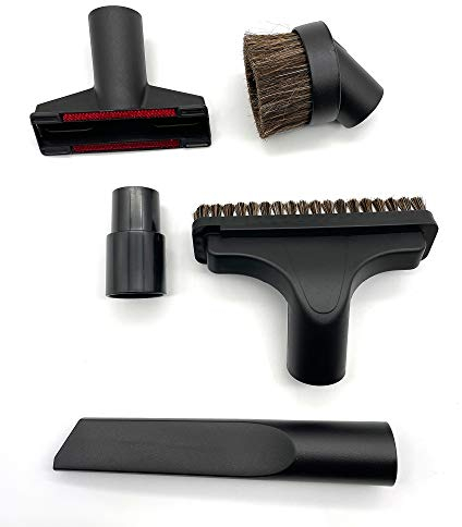 IZSOHHOME kit de brosse de rechange compatible avec les aspirateurs universels 32 mm et 35 mm avec embout en crin kit 5 pièces