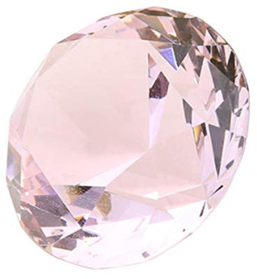 Didiseaon Diamante de Cristal de Cristal de Transparente de Espumosas para La Mesa de La Mesa de Decoración de La Arte de La Tabla Fotografía de La