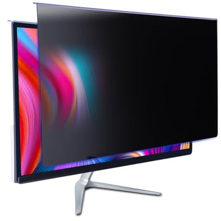 GUDTEKE Computer Privacy Screen Filter 24 Hanging Privacy Screen Protector Compatible Widescreen Computer Monitor with Aspect Ratio 16:9,Blue light screen Privacy Screen Protector(23.6,23.8,24 inch)