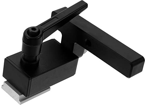 Angoily Chute Stopper Carpentry Woodworking T Track Stop Block Miter Saw Stop Block Aluminum Alloy T-Track Stopper Aluminum Alloy T-Track Supply refit Accessories Equipment Stoppers