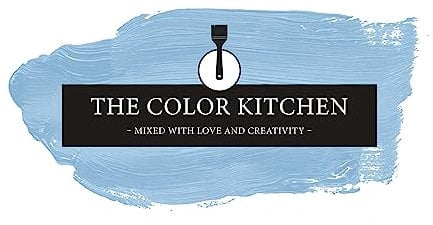 Livingwalls THE COLOR KITCHEN kräftige Wandfarbe - Malerfarbe für farbenfrohe Räume - matte Innenfarbe in Blau - 5l Deckfarbe in TCK3003