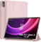 WD&CD Cuero Funda Compatible para Lenovo Tab P11 Gen 2, 11.5 Pulgadas, Protector Compatible con Lenovo Tab P11 Gen 2, PC+PU Soft Caso Carcasa Case Libro de Cuero con Soporte Función, Rosa