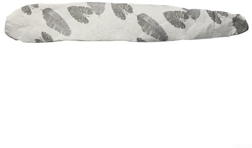 Getdoublerich Bügelbrettbezug, extra breit, großer Kordelzug-Bügelbrettbezug, Ersatz 147 x 48 cm (Bananenblatt)
