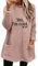 Generisch Warehouse Deals Angebote B Ware Pullover Damen Lang Teddy Fleece Flauschig Pulli Weich Winter Warm Sweatshirt Langarm Fleecepulli Plüsch Tops Oberteile Mit Taschen Shopping Online