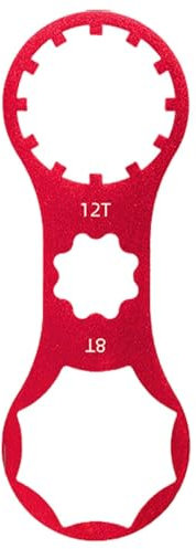 Bicycles Fork Cap Wrench - Bicycles Tool Bikes Front Fork Tube Cutting Tool,Fork Cap Installation Tool, Bikes Fork Spanner for Travel, Men, Women