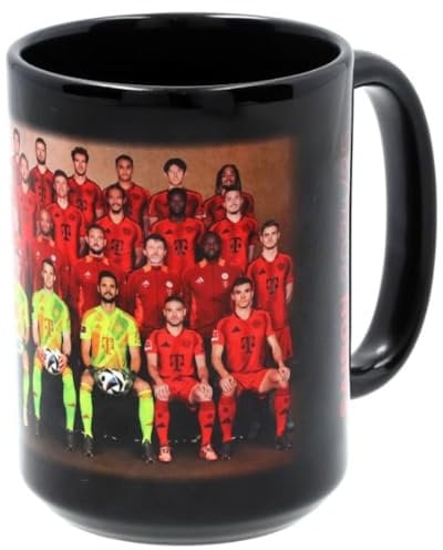 FC Bayern München I Tasse Team 2024-25 I Schwarz