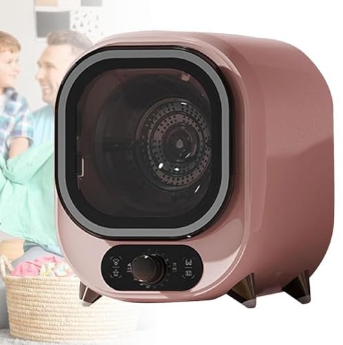 Sèche-linge portable compact 450 W, petit sèche-linge à condensateur avec fenêtre de visualisation, capacité de charge de 0,8 kg, sèche-linge en acier inoxydable, pour la maison, les appartements et l