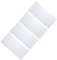 DOITOOL 4Piezas Rejillas de Aire Protección de Ventilación para Suelo y Pared Reducción de Ruido