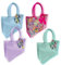 TINTA UNITA SHOPPING BAG IN COTONE CON FOULAR VINTAGE (ROSA)