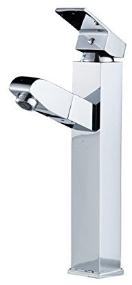 BNCXMO Wasserhahn Messing ziehen Kalt- und Heißwasser -Wasserhahnbecken Waschbecken Wasserhahn können Einzugsbecken einloch