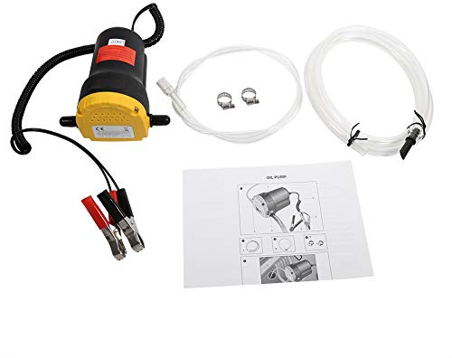 Ausla Pompa di Estrattore Olio 12 V, Pompa di Aspirazione Elettrica per Cambi di Olio Rapido, Trasferimento di Fluido Versatile per Le Motociclette di Auto