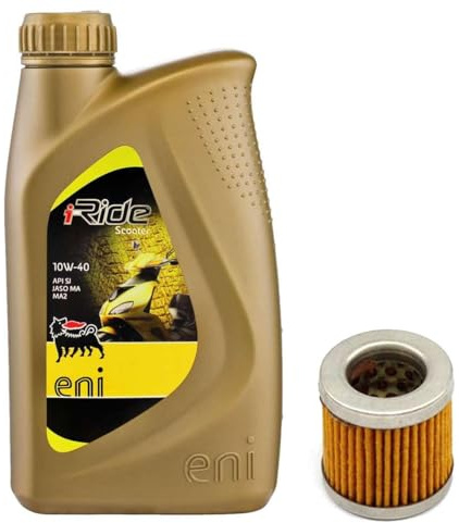Tagliando Olio e Filtro olio Compatibile con Vespa ET4 125 e Liberty 125 Kit