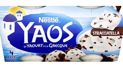 Nestlé Le Yaourt à la Grecque Stracciatella - Les 4 pots de 125 g