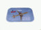 RAW Small Flying Metal - Bandeja con ruedas (27,5 x 17,5 cm), color azul