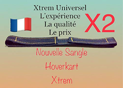 Xtrem 2 Sangles Universel Hoverkart pour Fixation Hover Go Kart Overkart Over Carte Cart Hoverkart Hovercart Scratch Attache Hoverboard