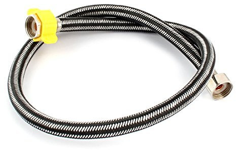N/A Badewanne Dusche Durchlauferhitzer flexibel Spiralschlauch Schlauch 80 cm Länge
