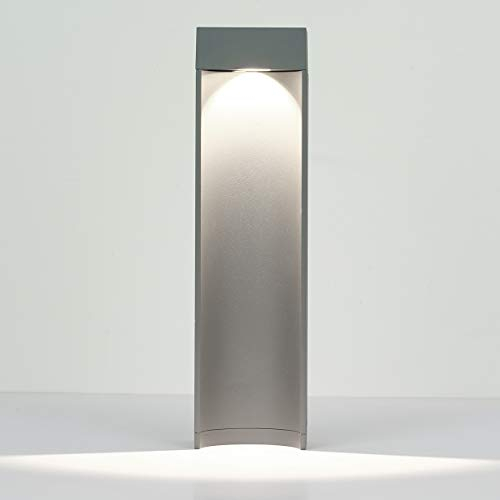 Topmo-plus Stehleuchte außenleuchte modern Gartenleuchte standlampe / 7W LED bridgelux COB/Garten wegeleuchte Aluminium LED Stehleuchte Promenade/Pfad wasserdicht IP65 3000K (10W 40CM naturweiß)