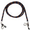 Hispania Colors Colgante para gafas y mascarillas - Cordón con bandera de España (Azul marino)