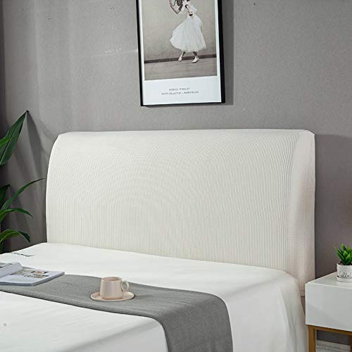 Bett Kopfteil Bezug Hussen, Staubdicht Bettkopfteil Hussen Elastische Dehnbare All-Inclusive Staubdichte Abdeckung für Schlafzimmer Bett Dekor (Color : C, Size : 160cm)