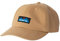 KAVU Ballard Classic Hat Sechs Panel Low Profile Dad Cap - Khaki