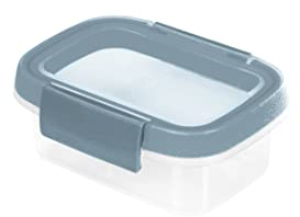 Curver | Smart Fresh Rect 0,2 l Eco, Gris Fumé, 100% Matière Recyclée, 11,7 * 8,9 * 5,2 Cm