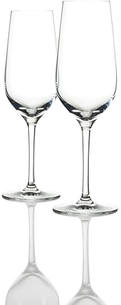 Schott Zwiesel Grace - Set of 2 Champagne Flutes - 310ml - German Quality & Dishwasher Safe