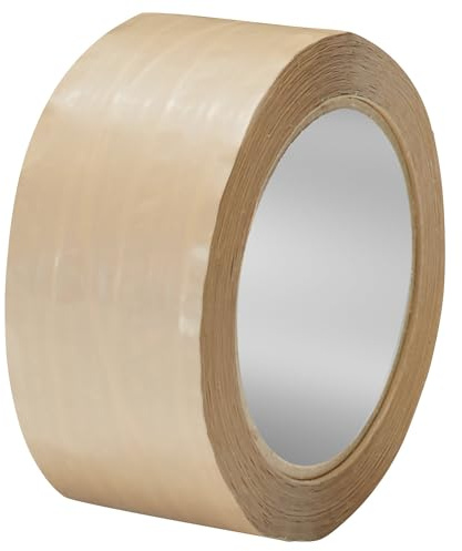ratioform | PVC-Packband Das Beste | 55 µm | fadenverstärkt | VE 6 Rollen | braun | Bandbreite 50 mm