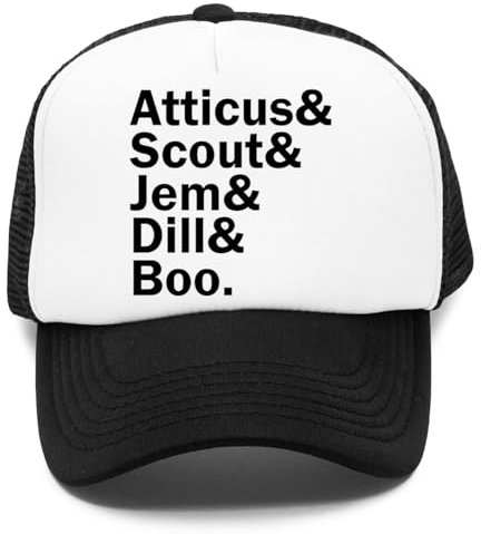 Atticus& Scout& Jem& Dill& Boo Scoop Kinder Kappe Baseball Rapper Cap