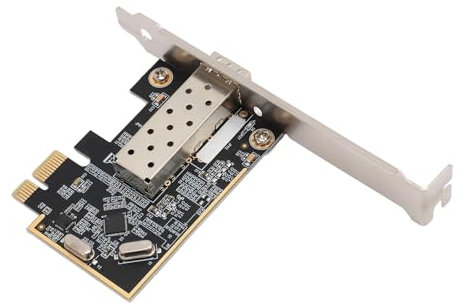 Scheda Ethernet Porta in Fibra Ottica Adattatore Ethernet Fibra per Sfp per Schede di Rete Schede di Rete