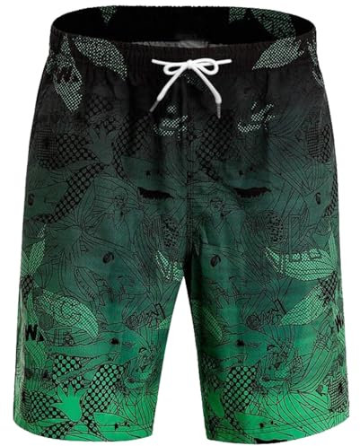 BDSHUNBF Costume da Bagno Uomo Costume Piscina Uomo, Costume Uomo Mare Pantaloncini Casual, Costumi da Bagno Uomo, Costume Uomo Piscina Pantaloncini Palestra Uomo con Coulisse Regolabile e Fodera