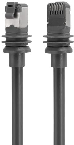 Dpofirs Gen3 Cable, 10FT (3m) Waterproof Outdoor 1200Mbps, Compatible with Gen3 Rectangular Satellite, F-Type Male-to-Female Coaxial Cable