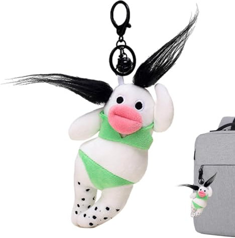 Plüschanhänger,Plüschanhänger für Rucksack | Taschenornament Dicke Lippen Figur,Plüsch-Rucksack-Anhänger, hässlicher und süßer Puppen-Schlüsselanhänger für Geburtstag, Weihnachten