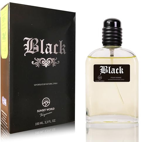 Black - Kompatibel und Inspiriert Von Black XS. Eau de Cologne Intensiv 100 ml, Pheromone Parfum Herren, Äquivalentes Parfüm