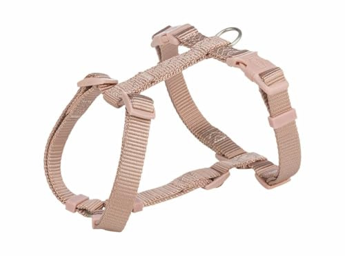 TRIXIE Premium Geschirr, XXS-XS, 20–32 cm/10 mm, Blush