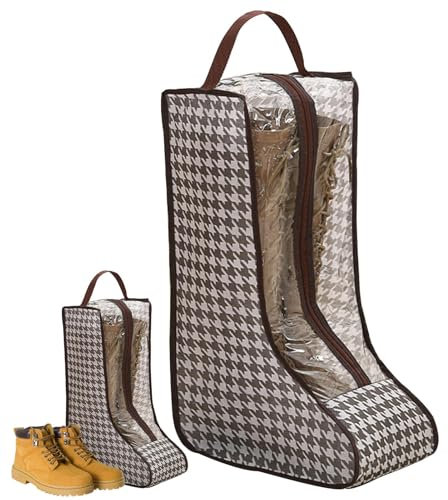 Organizzatore di stivali per stivali alti, borse per stivali stivali portatili contenitore per scarpe da viaggio - organizzatore di stoccaggio della borsa per la polvere, sneaker, stivali alti portati