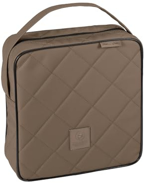 Eskadron Platinum Fleecebandagen Smoky Taupe, Black, golden Yellow, Soft Rouge