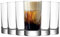 LAV 6x Clear 150ml Ada Shot Glasses - Small Vodka Tequila Jelly Cocktail Mini Dessert Party Drinking Glass Cups Set