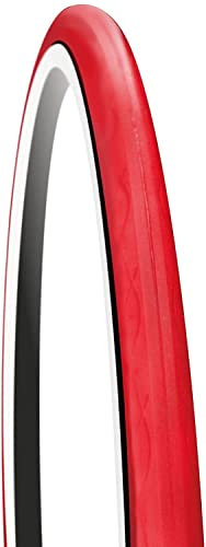 GORIX Bike Home Trainer Reifen 700 × 23c Fahrrad mit Geräuschreduzierung (Rot) (Global Edition)