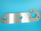 The Tuning Shop Stainless Steel 4mm Single Tow Bar Mounting Plate for 7 Pin or 14 Pin Socket