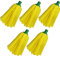 Fregona Tiras Amarillas. 100 Gramos. PACK 5 UNIDADES.