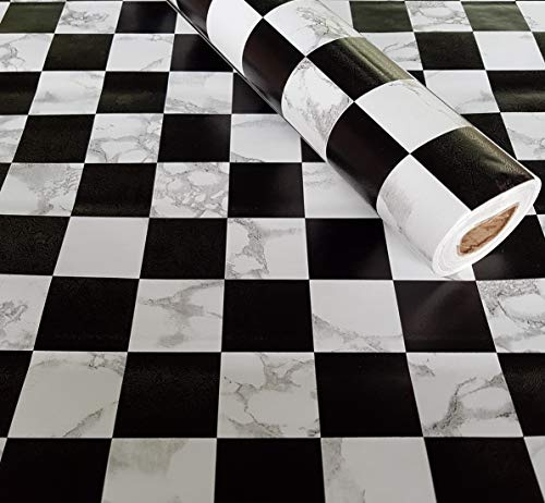 picturado 10 m x 45 cm Tapete Folie 3032 selbstklebend Schachbrett