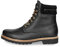 Panama Jack Herren Schnürstiefel Panama, Männer Stiefel,Lammfell,Schnürsenkel,uebergangsschuhe,schnürboots,halbstiefel,Schwarz,41 EU / 7 UK