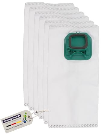 Staubsaugerladen.de 6 Premium Staubsaugerbeutel kompatibel mit Vorwerk Kobold VK-140 VK-150, Filtertüten, Ersatz für Vorwerk Staubsaugerbeutel FP-140, Beutel, Zubehör, Staubsaugertüten