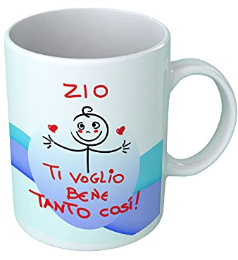 Tazza Zio Maschietto Zio Ti Voglio Bene Tanto Così Tazze Zio Divertente Tazze Zii Tazze Zii Divertente Zio Ti Voglio Bene Idea Regalo Zio Regalo Zio Neonato Regalo Zii