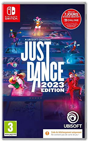 JUST DANCE 2023 - CODE DE TELECHARGEMENT SWITCH