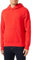 Tommy Hilfiger Herren Flag Logo Hoody MW0MW34266 Schwere Strickwaren, Orange (Fireworks), XS