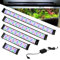 Izrielar Aquarienbeleuchtung LED Lampe, 10W Aquarium Beleuchtung RGB, einstellbare Zeitschaltung Aquariumleuchte, Timer, einstellbare Helligkeit, mit ausziehbarer Halterung für 30cm-45cm Aquarium
