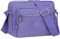 NEWIROVE Umhängetasche Damen Mittelgroß Nylon Wasserdicht Crossbody Bag Leichte Schultertasche Damen Handtaschen Mit Vielen Fächern Sportlich Umhängetasche Für Einkaufen, Reisen, Schule,Lila